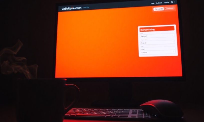 list domain on godaddy