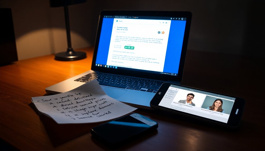 recognizing dubious email alerts