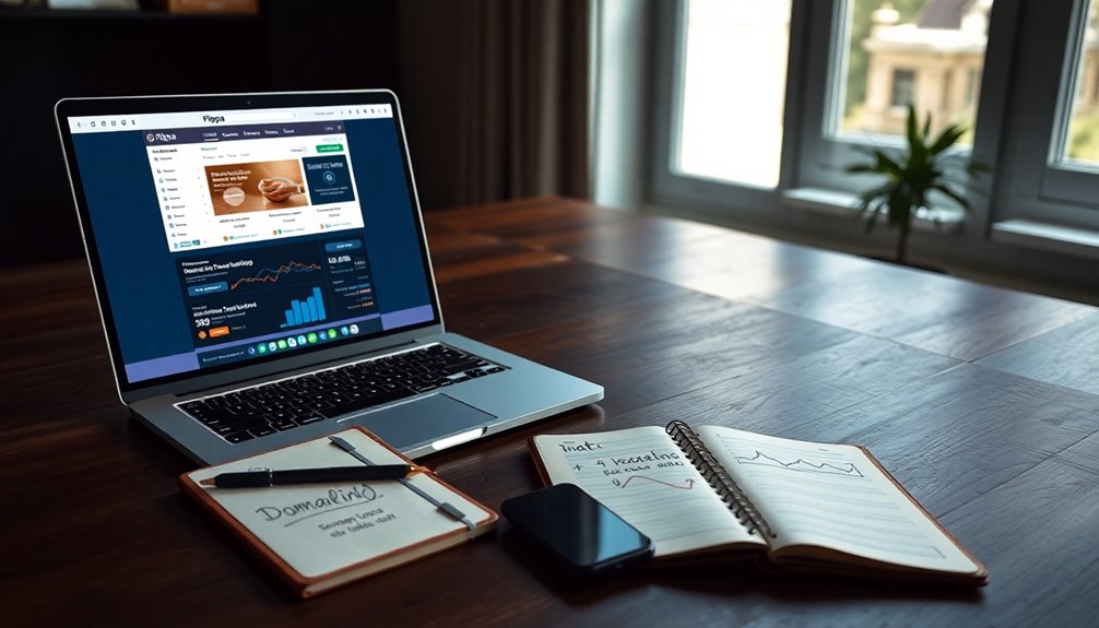 selling domains on flippa